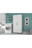 aden home senin evin senin dünyan Beyaz Banyo Dolabı, Banyo Düzenleyici, Çamaşır Makinesi Boy Dolabı, Eşya Dolabı, Yatak Dolabı - 4