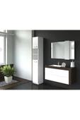 aden home senin evin senin dünyan 2'li Banyo Dolabı, Kapaklı Çamaşır Ve Kurutma Makinesi Dolabı, %100 Mdf Banyo Dolabı - 5