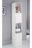 aden home senin evin senin dünyan Beyaz Banyo Dolabı, Banyo Düzenleyici, Mutfak Erzak Kiler Dolabı, Çok Amaçlı Dolap, Oyuncak Dolabı - 1