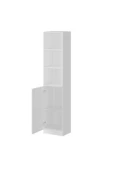 aden home senin evin senin dünyan Beyaz Çok Amaçlı Dolap, %100 Mdf, Mutfak Dolabı, Kiler Erzak Dolabı, Mdlp25 - 4