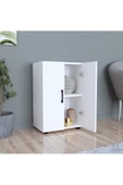 aden home senin evin senin dünyan Beyaz Kapaklı Dolap, Çok Amaçlı Dolap, Mutfak Dolabı, Banyo Dolabı, Kiler Erzak Dolabı, Ayakkabılık - 4