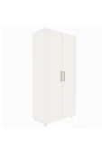 aden home senin evin senin dünyan Kapaklı Beyaz Banyo Dolabı, Çok Amaçlı Dolap, Çamaşır Makinesi Boy Dolabı, Banyo Lavabo Dolabı - 3