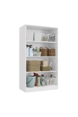 aden home senin evin senin dünyan Çok Amaçlı Dolap, Mutfak Dolabı, Banyo Dolabı, Kiler Erzak Dolabı, Beyaz MDF, MDLP17 - 7