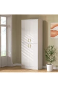 aden home senin evin senin dünyan Beyaz Kapaklı Dolap, Çok Amaçlı Dolap, Mutfak Dolabı, Banyo Dolabı, Kiler Erzak Dolabı, Kitaplık - 3