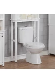 aden home senin evin senin dünyan Klozet Üstü Düzenleyici Raf, Banyo Düzenleyici Raf, Düzenleyici Raf, Banyo Dolabı %100 Mdf, Mbny01 - 4