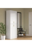 aden home senin evin senin dünyan Beyaz Kapaklı Dolap, Çok Amaçlı Dolap, Mutfak Dolabı, Banyo Dolabı, Kiler Erzak Dolabı, Kitaplık - 2