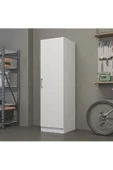 aden home senin evin senin dünyan Çok Amaçlı Dolap, Mutfak Dolabı, Banyo Dolabı, Kiler Erzak Dolabı, Beyaz MDF, MDLP26 - 3