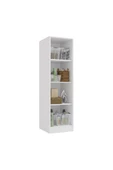 aden home senin evin senin dünyan Çok Amaçlı Dolap, Mutfak Dolabı, Banyo Dolabı, Kiler Erzak Dolabı, Beyaz MDF, MDLP26 - 6