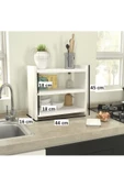 aden home senin evin senin dünyan Baharatlık Standı, Baharatlık Seti, Ahşap Baharatlık Standı, Mutfak Rafı, Tezgah üstü raf, %100 MDF - 4