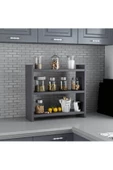 aden home senin evin senin dünyan Baharatlık Standı, Baharatlık Seti, Ahşap Baharatlık Standı, Mutfak Rafı, Tezgah üstü raf, %100 MDF - 1