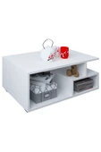 aden home senin evin senin dünyan Orta Sehpa, Akıllı Orta Sehpa, Koltuk Yanı Sehpa, Beyaz Sehpa, Mini Kitaplık, Gazetelik, Zigon Sehpa - 3