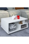 aden home senin evin senin dünyan Orta Sehpa, Akıllı Orta Sehpa, Koltuk Yanı Sehpa, Beyaz Sehpa, Mini Kitaplık, Gazetelik, Zigon Sehpa - 1