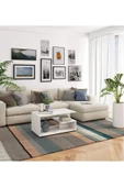 aden home senin evin senin dünyan Orta Sehpa, Akıllı Orta Sehpa, Koltuk Yanı Sehpa, Beyaz Sehpa, Mini Kitaplık, Gazetelik, Zigon Sehpa - 4