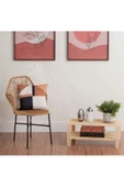 aden home senin evin senin dünyan Ahşap Sehpa, Dekoratif Sehpa, Mutfak Rafı, Çok Amaçlı Raf, Çiçeklik, Saksılık ASHP02 - 2