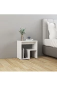 aden home senin evin senin dünyan Yan Sehpa, Laptop Sehpası, Koltuk Yanı Sehpa, Ahşap Yan Sehpa, Mini Kitaplık, Gazetelik, Orta Sehpa - 1
