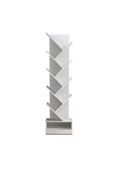aden home senin evin senin dünyan Kitaplık, Beyaz Dekoratif Kitaplık, Raflı Kitaplık, Çok Amaçlı Raf %100 MDF, MKTP15 - 4
