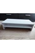 aden home senin evin senin dünyan Monitör Standı, MDF Monitör Yükseltici Stant, Masa Üstü Düzenleyici Organizer, Laptop Standı - 2