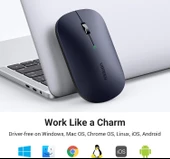 Ugreen MU001-90372 Kablosuz Optik Mouse Siyah thumbnail 1