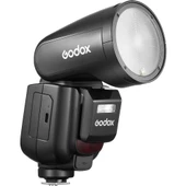 Godox V1 Pro C Canon Uyumlu Yuvarlak Kafa Tepe Flaşı - 1