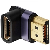 Polham 90 Derece HDMİ to 8K 60Hz HDMİ Çevirici Adaptör, 1K,2K,4K HDMİ Girişi 8K HDMİ Dönüştürücü Başlık - 1