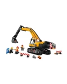 Lego City Sarı İnşaat Ekskavatörü 60420 thumbnail 3