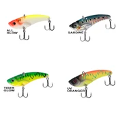 Ryuji Mirror Vib 15gr / 5.5cm Jig Yem  Standart PINK ZEBRA GLOW - 4