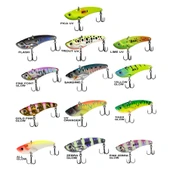 Ryuji Mirror Vib 15gr / 5.5cm Jig Yem  Standart PINK ZEBRA GLOW - 1