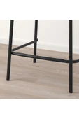 STIG Siyah 63 cm Modern Bar Sandalyesi Metal - 3
