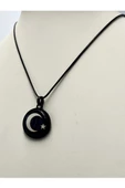 Ay Yıldız Figürlü İpli Unisex Kolye - 1