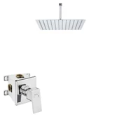 ECA Tiera Kare Ankastre Gömme Duş Bataryası Seti Tüm Parçalar Dahil  30x30 Tavandan thumbnail 1