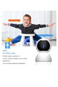 Wifi Güvenlik Kamerası 2mp 1080p Hd Akıllı Ip Kamera Onvif V380 Pro 360° - 3