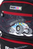 Young 51724 Off Road Okul ve Sırt Çantası + Beslenme Çantası Grey/Red - 7