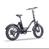 OLA Electrobold EB2 Elektrikli Bisiklet 20” Jant Fat Bike Elektrikli Bisiklet Siyah - 3