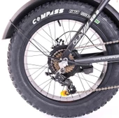 OLA Electrobold EB2 Elektrikli Bisiklet 20” Jant Fat Bike Elektrikli Bisiklet Siyah - 7
