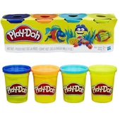 2 Adet Hasbro B5517 Play-Doh 4'lü Oyun Hamuru +2 Yaş toplam 8 Hamur - 1