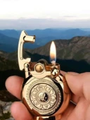 Çakmak Gold Renk Mantra gazlı Çakmak - 1