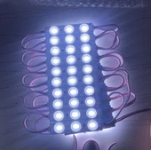 Beyaz 3 Ledli Kablolu Parmak Led 12 v 5li - 1