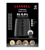 Luxell LX-FC 5130 Yağsız Fritöz Siyah - 1