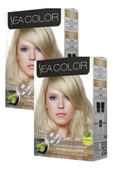 Sea Color 0/1 Platin Sarı Saç Boyası 100 ml x 2 Kutu - 1