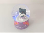 Kar Küresi Sanrio Kuromi Işıklı Kar Küresi Ev Ofis Dekor Biblo Obje 8.5 - 3