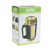 Panther 1000 Lümen Usb Şarjlı Solar El Feneri Pt-8207 - 3