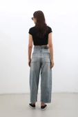 Kadın Yüksek Bel Skater Fit Jean Pantolon Tint - 9