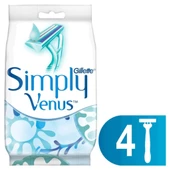 Gillette Simply Venus 2 Kullan At Kadın Tıraş Bıçağı 4'lü - 1