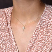 Kutup Yıldız Altın Kolye - 1