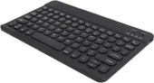 Wenn Ultra E140A 14" Uyumlu Kablosuz Bluetooth Şarj Edilebilir Yuvarlak Tuşlu Klavye - Siyah - 2