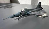 Northrop F-5 A Freedom Fighter PM Model Demonte Plastik Uçak Maket Kiti - 2