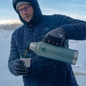 Stanley 10-08266-001 Klasik Vakumlu 1 Litre Çelik Termos - Yeşil - 7