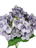Nettenevime Yapay Çiçek Ortanca Çiçeği Demeti 43 cm Açık Koyu Lila thumbnail 2
