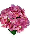 Nettenevime Yapay Çiçek Ortanca Çiçeği Demeti 43 cm Pembelila thumbnail 3