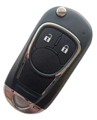 Opel Astra J Insignia Uyumlu Çevirici Modifiye Dönüşüm Kumanda Anahtar Kabı Oto Anahtarlık Logolu 2 Tuş thumbnail 2